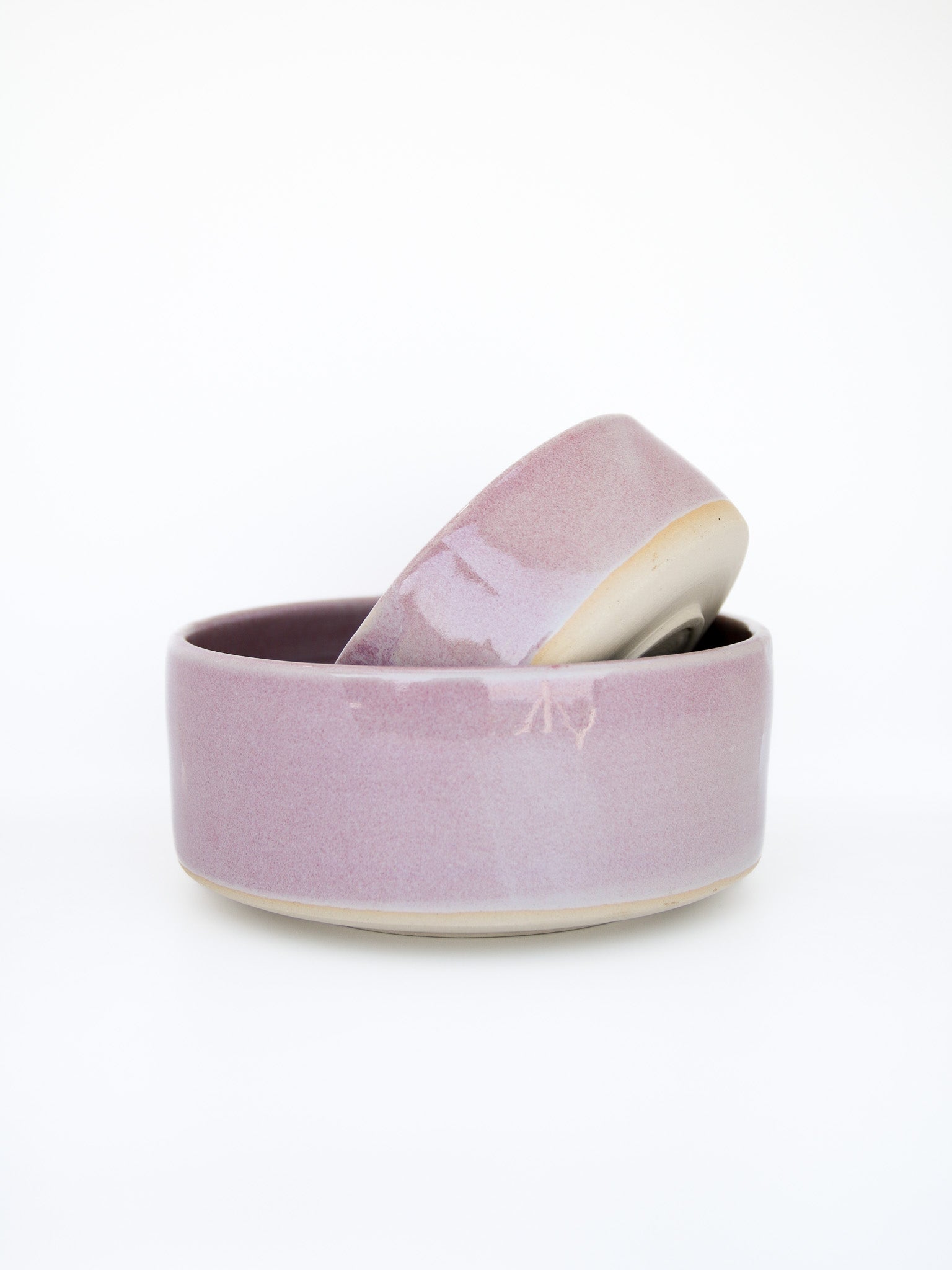 Set van 2 schalen "Lila"