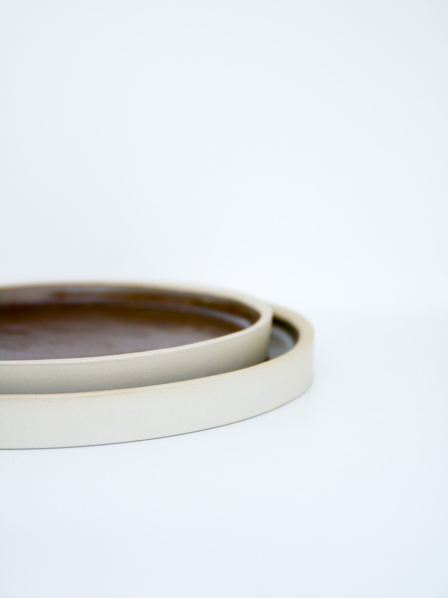 Bord met opstaande rand 17 cm