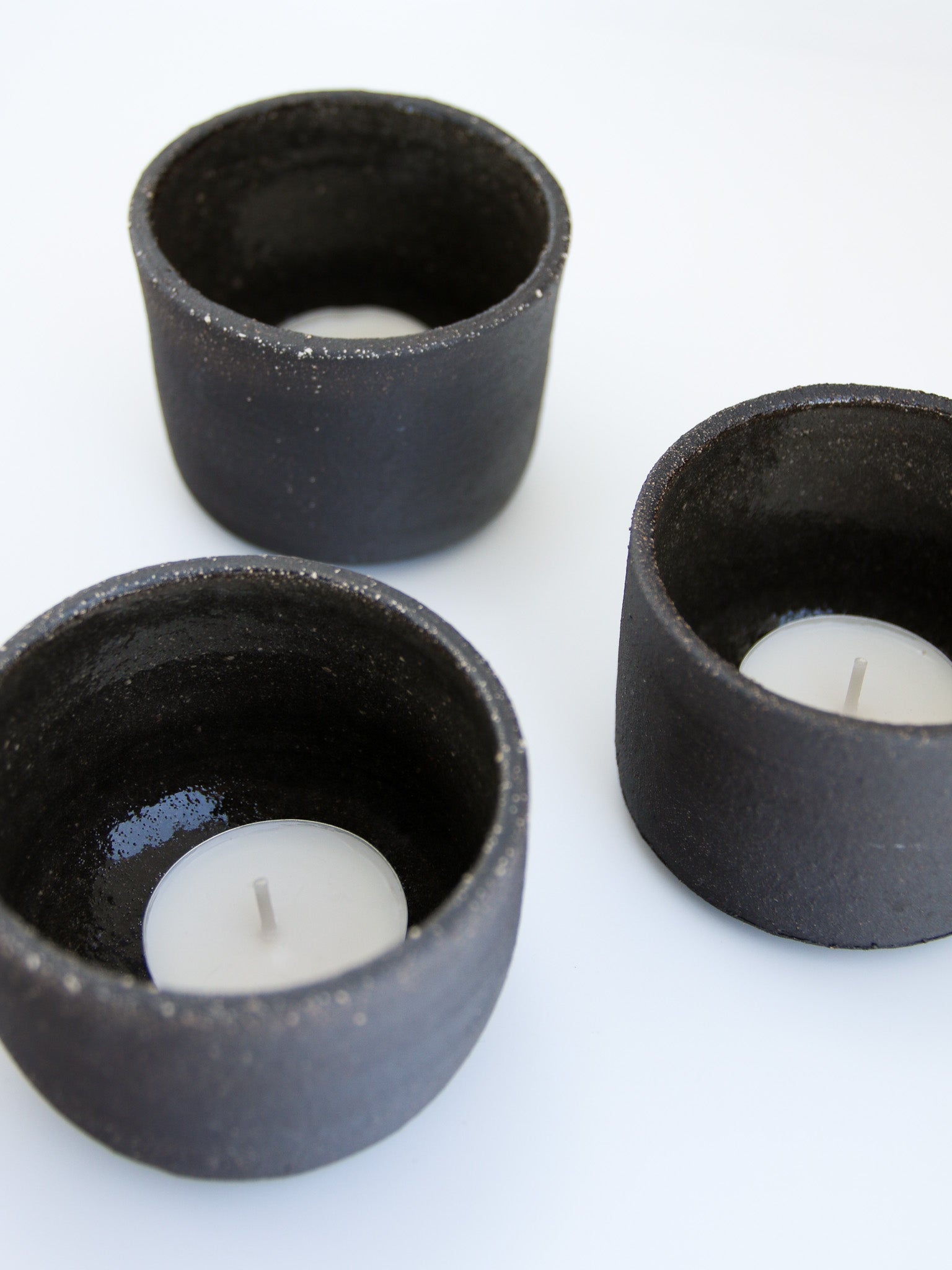 Set van 3 kaarshouders