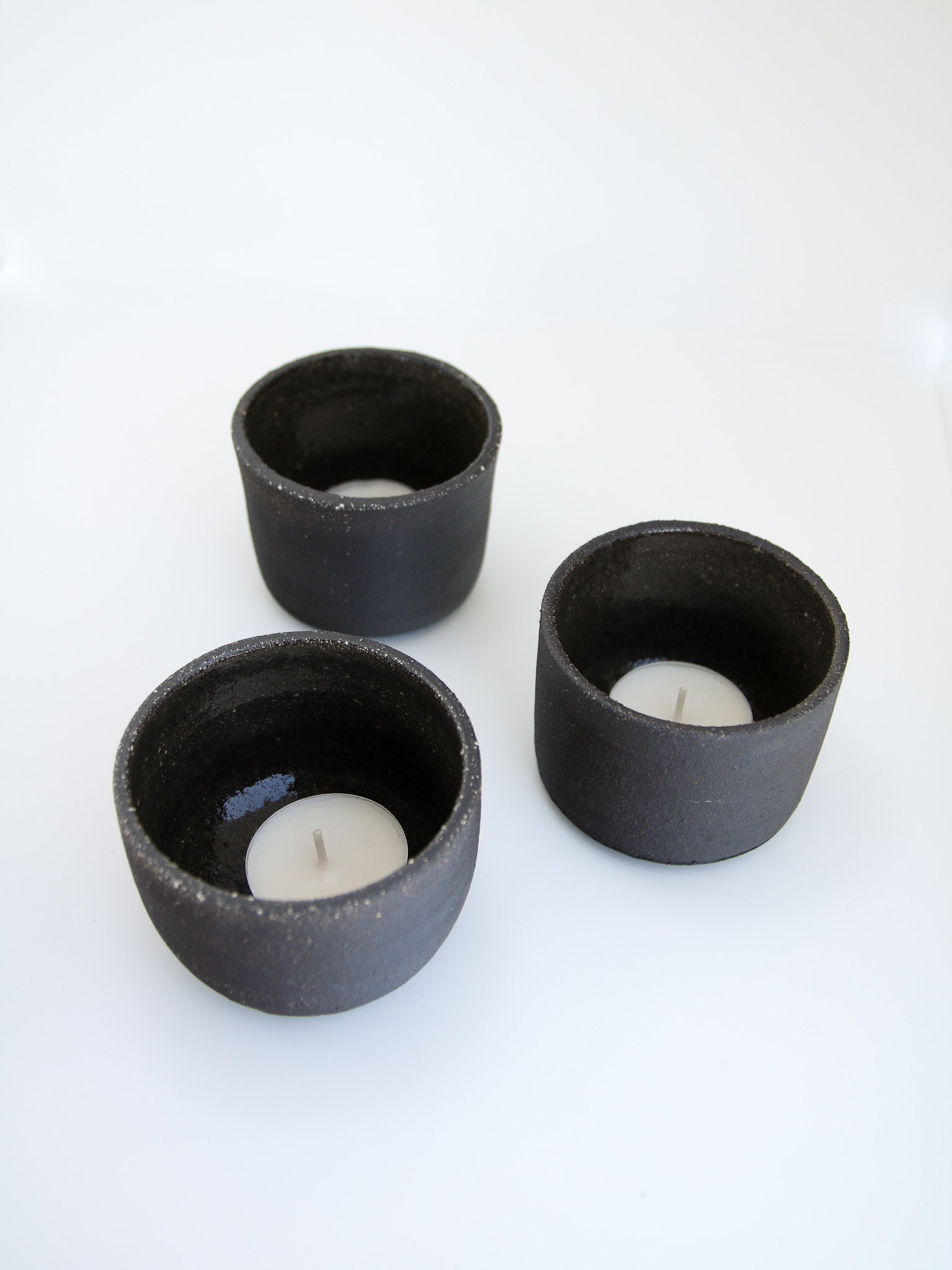 Set van 3 kaarshouders