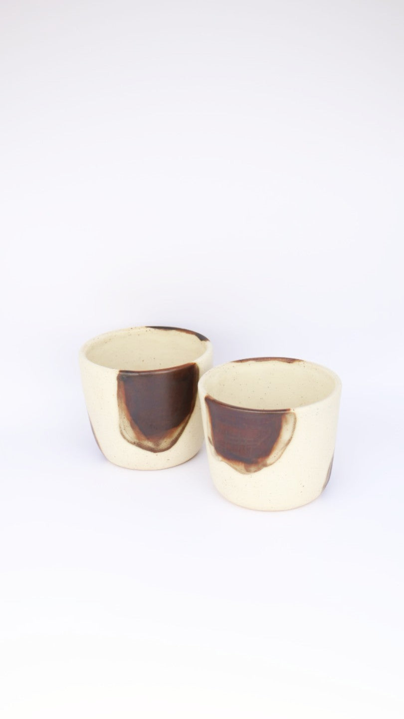 Tas en onderbordje Cow